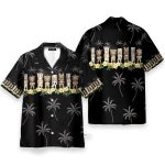 Awesome Black Tiki Men'S Button'S Up Shirts Hawaiian Shirt