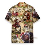 Amazing Pirate Santa Claus Hawaiian Shirt