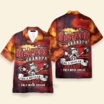 I'M A Hot Rod Grandpa Like A Regular Granpa Only Much Cooler Hawaiian Shirt