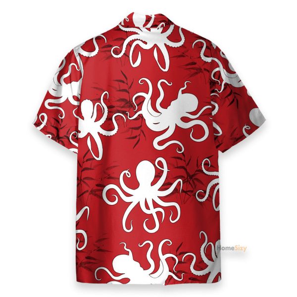Amazing Octopus Funny Button'S Up Shirts Hawaiian Shirt & Beach Shorts