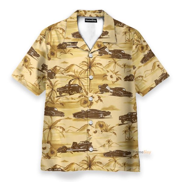 Dirt Track Racing Men'S Button'S Up Shirts Hawaiian Shirt & Beach Shorts