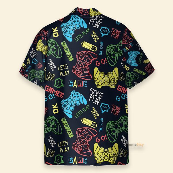 Amazing Gamer Funny Button'S Up Shirts Hawaiian Shirt