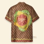 Halloween Burger Funny Button'S Up Shirts Hawaiian Shirt & Beach Shorts