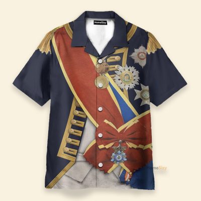 Horatio Nelson Cosplay Costume Hawaiian Shirt