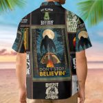 Bigfoot Hide And Seek Hawaiian Shirts