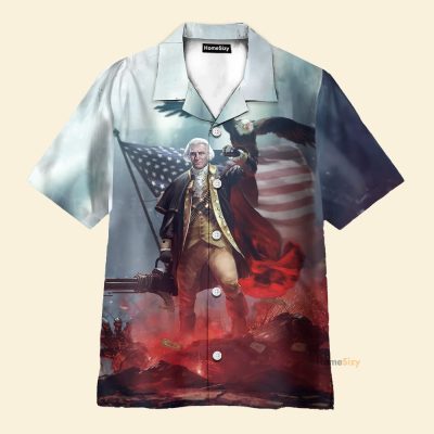President George Warshington Hawaiian Shirt