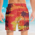 Max Cady Robert De Niro Cosplay Costumes Hawaiian Shirt & Beach Shorts