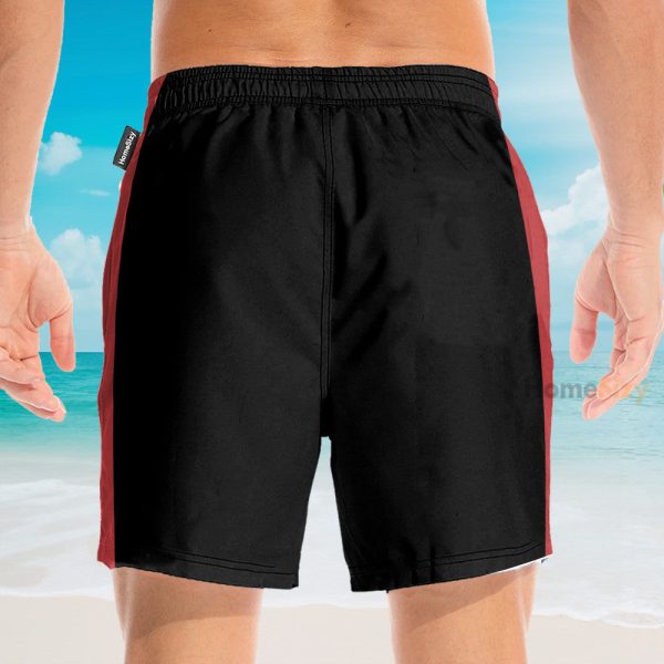 Queen'S Guard Cosplay Costume Hawaiian Shirt & Beach Shorts