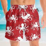 Amazing Octopus Funny Button'S Up Shirts Hawaiian Shirt & Beach Shorts
