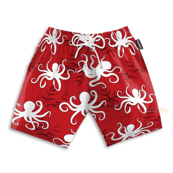 Amazing Octopus Funny Button'S Up Shirts Hawaiian Shirt & Beach Shorts