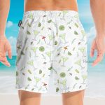 Amazing Margarita Men'S Button'S Up Shirts Hawaiian Shirt & Beach Shorts