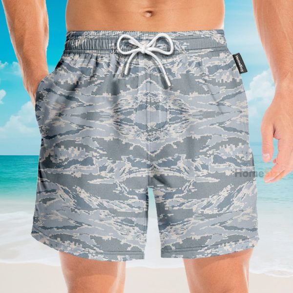 Eagle Veteran Proud Us Air Force Hawaiian Shirt & Beach Shorts