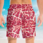 Raw Meat Funny Button'S Up Shirts Hawaiian Shirt & Beach Shorts Qt5052201