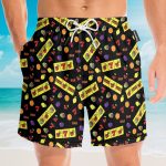 Casino Lucky Slots Men'S Button'S Up Shirts Hawaiian Shirt & Beach Shorts