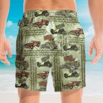 Dirt Track Racing Men'S Button'S Up Shirts Hawaiian Shirt & Beach Shorts