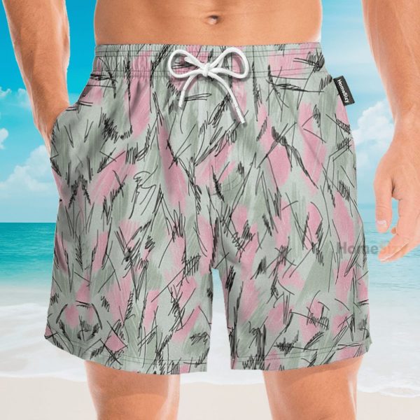 Jim Hopper David Harbour In Stth Movie Cosplay Costume Hawaiian Shirt & Beach Shorts Qt204213