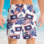 Wyoming Proud Men'S Button'S Up Shirts Hawaiian Shirt & Beach Shorts