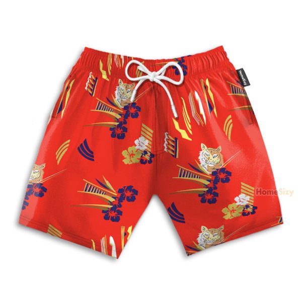 Tony Montana Al Pacino In Scarface Movie Cosplay Costume Hawaiian Shirt & Beach Shorts Qt205013