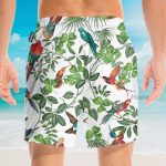 The Celtic Cross Harp Irish Shamrock Hawaiian Shirt & Beach Shorts