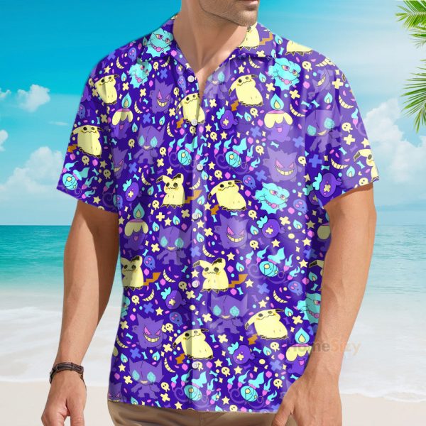 Pomo Seamless Pattern V24 Hawaiian Shirt