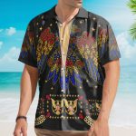 Elvis Presley Aloha From Hawaii Black Cosplay Costume Hawaiian Shirt