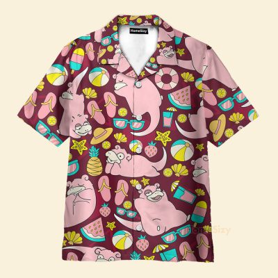 Pomo Seamless Pattern V2 Hawaiian Shirt