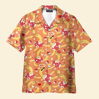 Pomo Seamless Pattern V3 Hawaiian Shirt