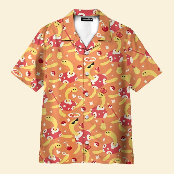 Pomo Seamless Pattern V3 Hawaiian Shirt