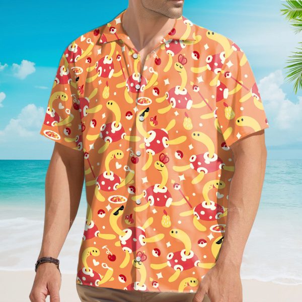 Pomo Seamless Pattern V3 Hawaiian Shirt