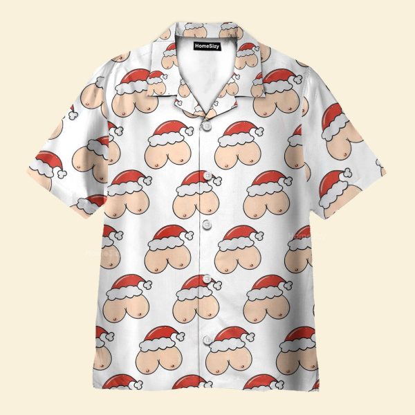 Merry Christmas Boobs Hawaiian Shirt Qt4121303