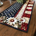 All-American Elegance Quilted Table Runner