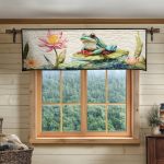 Amphibian Kingdom Quilted Valance