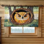 Ancient Wisdom Quilted Valance