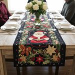 Arctic Glow Quilted Table Runner