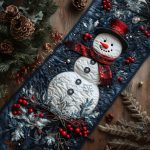 Arctic Charm Quilted Table Runner