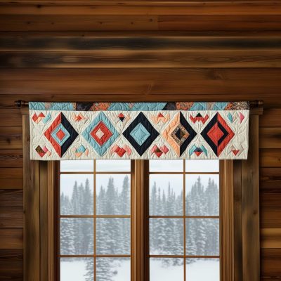 Autumn Vibes Quilted Valance
