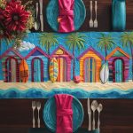 Beachside Escape Quilted Table Runner