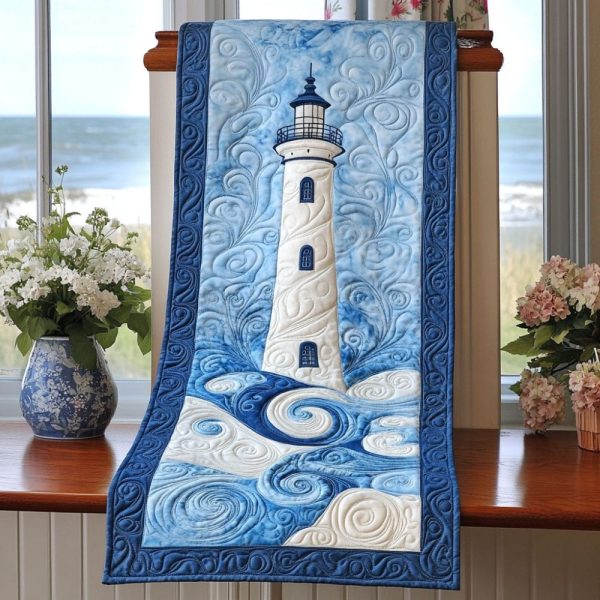 Beacon Of Hope Quilted Table Runner