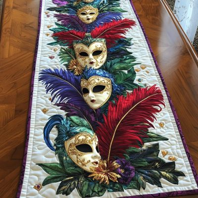 Beads And Bliss Quilted Table Runner