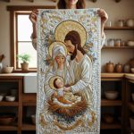 Bethlehem Starlight Quilted Table Runner