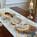 Bethlehem Starlight Quilted Table Runner