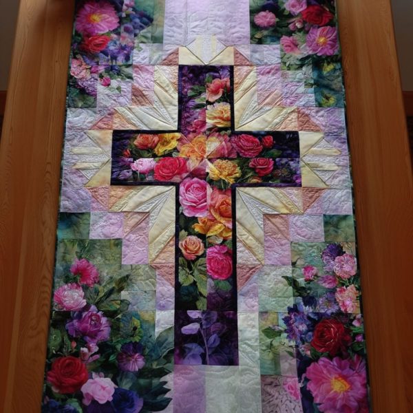 Blessed Harmony Quilted Table Runner