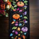 Blessed Pumpkin Days Quilted Table Runner