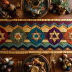 Blessed Star Quilted Table Runner