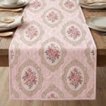 Blush Romance Quilted Table Runner
