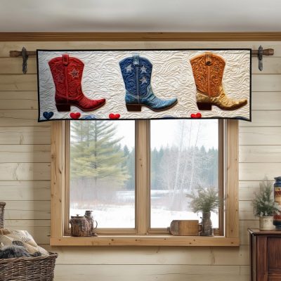 Boots And Glory Quilted Valance