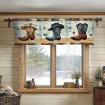 Cowboy Quilted Valance