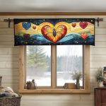 Boundless Heart Quilted Valance