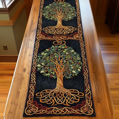 Branching Beauty Quilted Table Runner