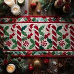 Candy Symphony Quilted Table Runner